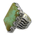 Southwest Genuine Sterling Silver Turquoise Ring Size 5 QX85523